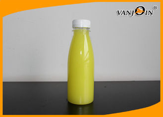 China Round Shaped Fruit Juice Plastic Bottles 12oz Cold Press Juice Bottles 350ml supplier