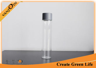 China 400 ml Voss Style Mineral Water Glass Beverage Bottles with Screw Plastic Cap supplier
