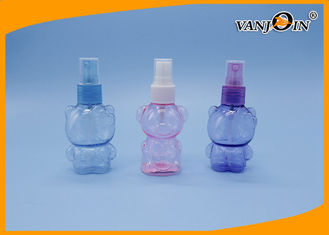 China 60ml Bear Shaped Plastic Spray Bottle For Floral Water Custom Color supplier