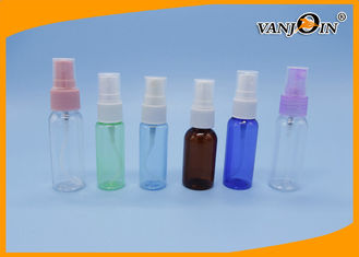 China Amber / Clear / Cobalt Blue 35ml Plastic Spray Bottle For Medicinal Liquid / Floral Water supplier
