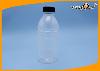 China 600ml PP Round Beverage Hot Filling Plastic Juice Bottle with Screw Lid supplier