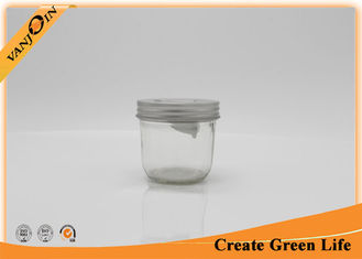 China Kitchen Use Taper shape 10oz Eco Mason Glass Jars With Screw Cap supplier