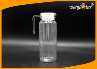 China BPA free 1.2L Acrlic Ice Tea water jug plastic / 1200ml Water Pitcher supplier