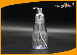 China 420ml Special Oval Shape Lotion Bottles for Shampoo with Aluminium Lotion Pumps supplier