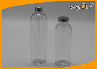 China Aluminum Cap PET Juice Bottle , High Transparent Plastic Beverage Bottle supplier
