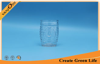 China 450ml Glass Beverage Bottles , Clear glass bottles and jars Without Cap supplier
