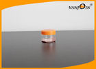 China Small 7ML Clear Plastic Cream Jar with Cap , Small Plastic Jars with Lids Eco-friendly factory
