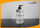 China 550ML Single Wall Reusable Plastic Mason Jar With Metal Lid and Straw , PET Beverage Jars factory