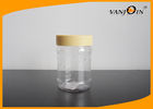 China 350ML Food Grade BPA FREE Plastic Food Jars , PET Honey Peanut Butter Jar Wide Mouth factory