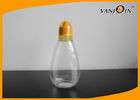 China 500ml Conical PET Beverage Packaging Plastic Food Jars With Tamper Proof Cap factory