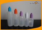 China 10ml E Liquid Bottles 5ML -30ML LDPE Plastic Squeeze E-cigarette Liquid bottles with childproof cap factory