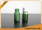 China Mini Essential Oil Green Glass Vials and Bottles With Orifice And Cap 5ml or Custom Size factory