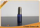 China 20ml Cobalt Glass Vial With Dropper Cap , Custom Blue Essential Oil Bottle Eco-friendly factory