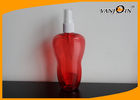 China 100ML Amber Special Design PET Plastic Mist Sprayer Bottles Cosmetic Packaging factory