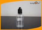 China E Juice Bottles Plastic E Liquid Bottles 50ml With Different Caps factory