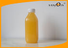 China BPA free 38mm Neck Square 500ml Clear Plastic Juice Bottles With Logo Pringting factory