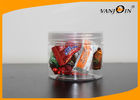 China Custom 12oz 350ml Pet Plastic Food Jars , Plastic Candy Containers factory