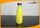 China Empty Cold Pressed 500ml Plastic Juice Bottles With Custom Sticker factory