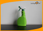 China 600ml Green Color PVC Plastic Pharmacy Bottles With Trigger Sprayer factory