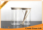 China Food Grade Glass Storage Jars With Lids , Eco Friendly Bamboo Storage Jars factory