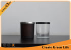 China Customized Household Candle 10 oz Glass Storage Jar With Metal Cap factory