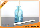 China 240ml Colored Glass Storage Jars with Lids , Fragrance Reed Diffuser Glass Bottles factory