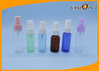 China Amber / Clear / Cobalt Blue 35ml Plastic Spray Bottle For Medicinal Liquid / Floral Water factory
