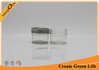 China Cake Riund Shape Clear 4oz  Eco Mason Glass Jars With Tinplate Cap factory