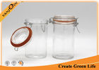 China 350ml safe reusable Round Glass Storage Jars with Lids for kitchen factory