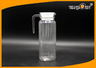 China BPA free 1.2L Acrlic Ice Tea water jug plastic / 1200ml Water Pitcher factory