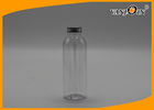 China Fresh empty clear plastic juice bottles , recycling juice bottles plastic factory