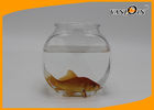 China 1.2L Flat PET Clear View Fish Plastic Tank for Aquarium , Silk screen printing factory