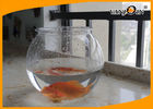 China Beautiful 4L Round PET Plastic Fish Bowl , Aquarium Fish Tank For Home Decorative factory