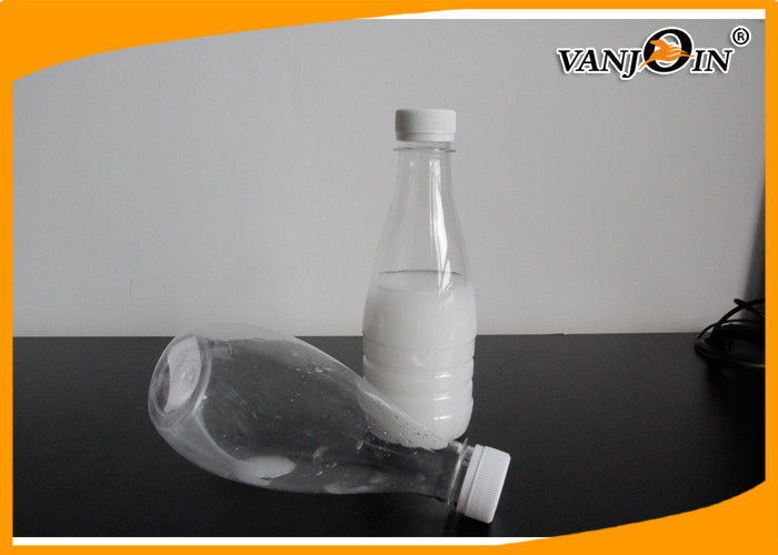 Transparent Long Neck Specialty PET Plastic Juice Bottles Wholesale with Screw Caps