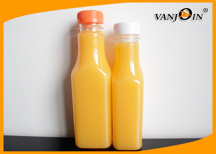 375ml Plastic Beverage Bottles 375ml Hot Stamping With Tamper Evident Cap