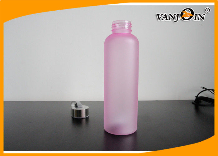 Candy Color Summer Sports Plastic Drink Bottles / Reusable Healthy Drinking Bottles