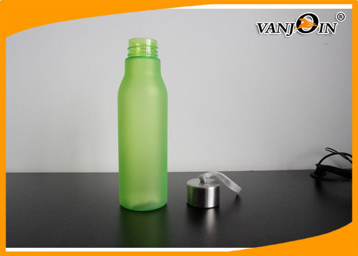 Multi Color Custom Reusing Plastic Water Bottles , Environmentally friendly Biodegradable Plastic Bottles