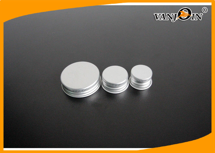 Leakage-prevention Aluminum Screwed Bottle Lids / Bottles Caps with Custom Size