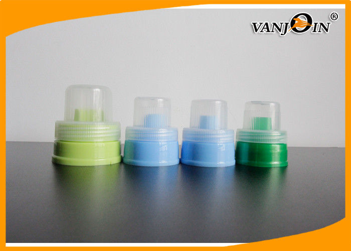 PP Material Laundry Detergent Screwed Bottle Lids and Caps with Custom Size and Color