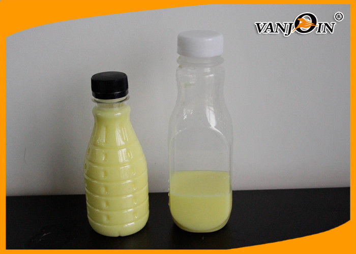 375ml Plastic Beverage Bottles 375ml Hot Stamping With Tamper Evident Cap