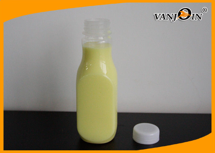 375ml Plastic Beverage Bottles 375ml Hot Stamping With Tamper Evident Cap