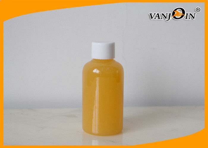 Round 80ml PET Fruit Juice Bottles for Beverage , Plastic Juice Storage Bottles