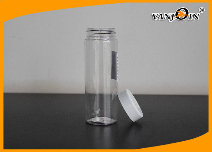 180ML White Screw Lids Empty Wide Mouth Jars For Sauce , Beverage
