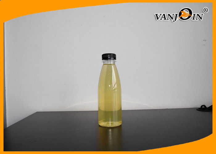 Empty Cold Pressed 500ml Plastic Juice Bottles With Custom Sticker