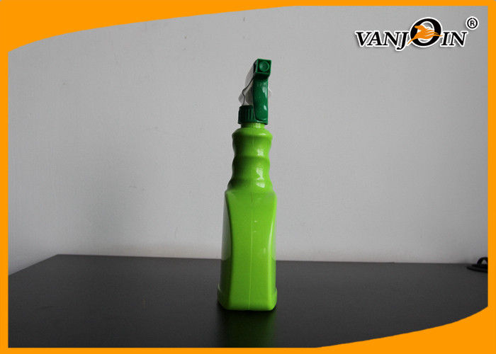 600ml Green Color PVC Plastic Pharmacy Bottles With Trigger Sprayer