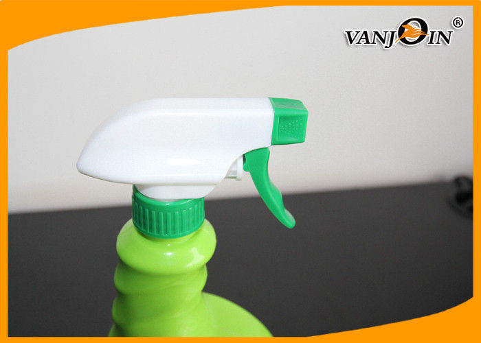 600ml Green Color PVC Plastic Pharmacy Bottles With Trigger Sprayer