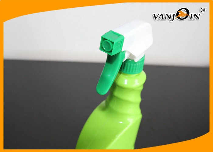 600ml Green Color PVC Plastic Pharmacy Bottles With Trigger Sprayer