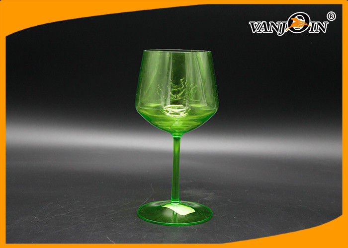 Acrylic 500cc Plastic Drink Bottles Green Champagne Beer Juice Cup for KTV Bars