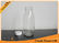 Clear 16oz 500ml French Square Glass Bottles With Screw Cap for Juice / Beverage Packaging supplier