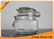 Food Packaging 500ml Glass Cookie Jars with Lids , Glass Storage Jars with Locking Lids supplier